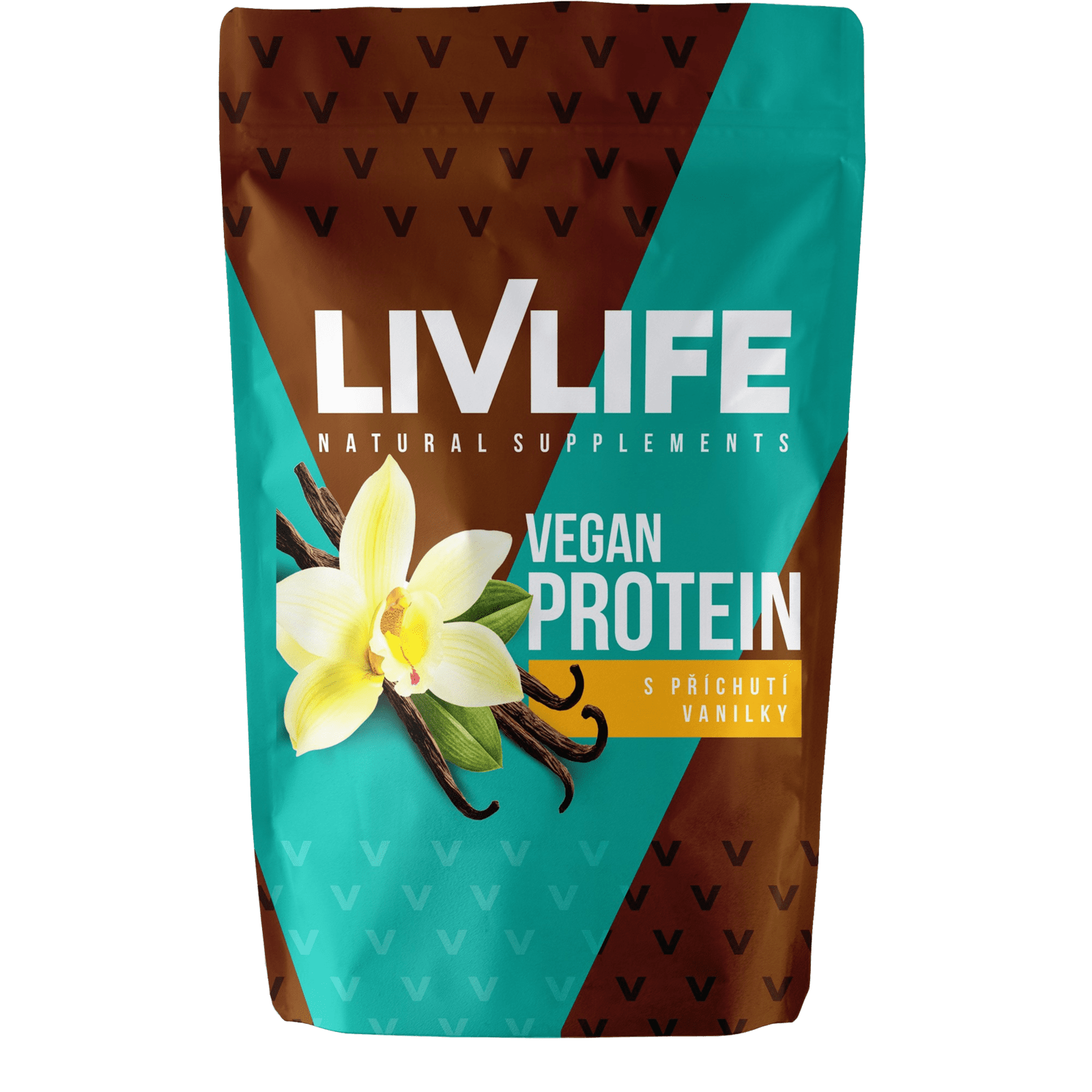 LIVLIFE Vegan proteín s príchuťou vanilky 490 g