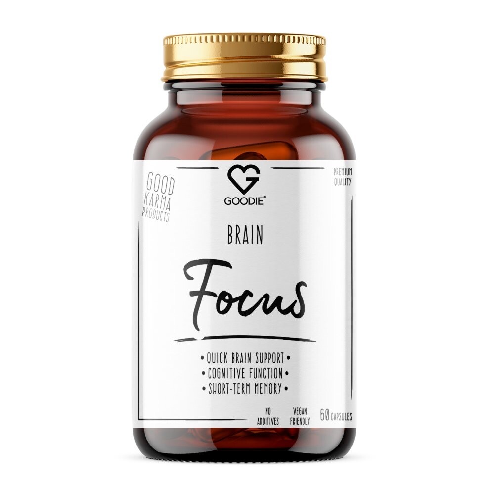 Goodie Brain - Focus 60 kapsúl