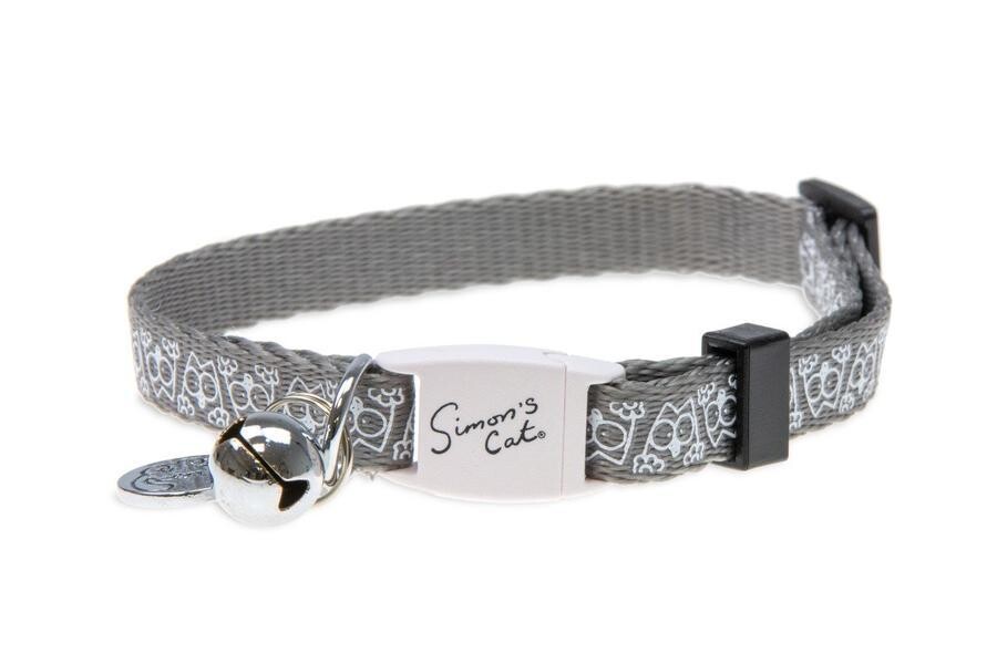 Karlie Simon's Cat obojok pre mačky - sivá
