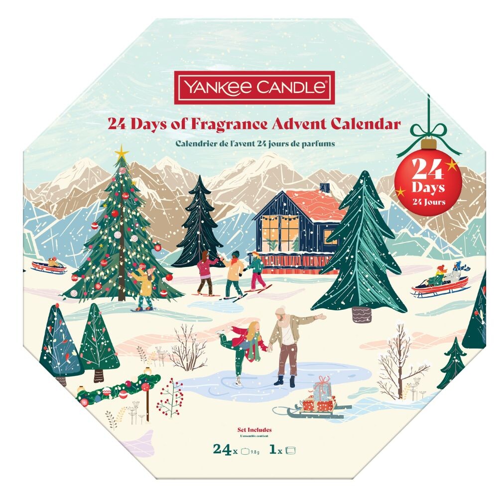 YANKEE CANDLE Adventný kalendár 2025