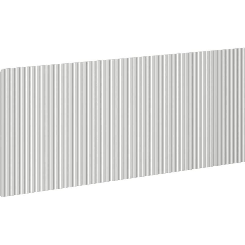 MEXEN - Rivel čelo pre kúpeľňovú skrinku reliéf 120 x 43,5, šedý mat 91A20-1200-470-1-62