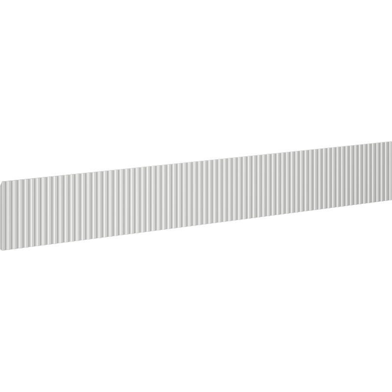 MEXEN - Rivel čelo pre kúpeľňovú skrinku reliéf 140 x 20, sivý mat 91A20-1400-235-1-62