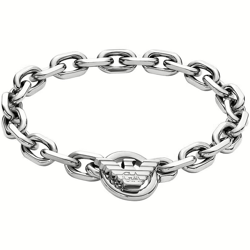 Emporio Armani Fashion pánsky náramok z ocele EGS3236040