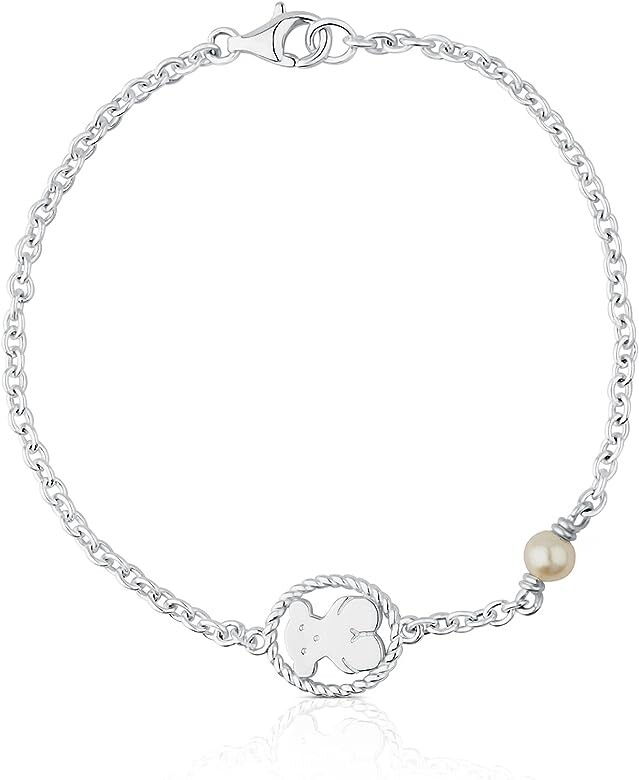 Tous Slušivý strieborný náramok Camee 1004071400