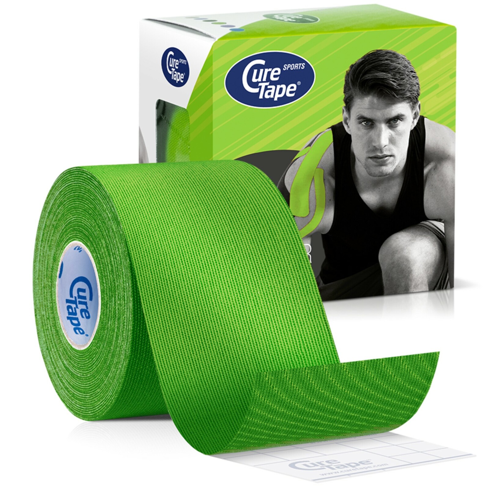 CureTape Kineziologický tejp Sports Lime 5 cm x 5 m