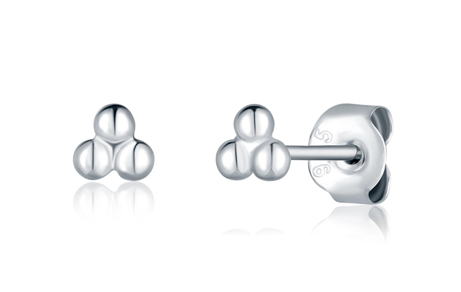 JVD Minimalistické strieborné kôstky SVLE2060X610000