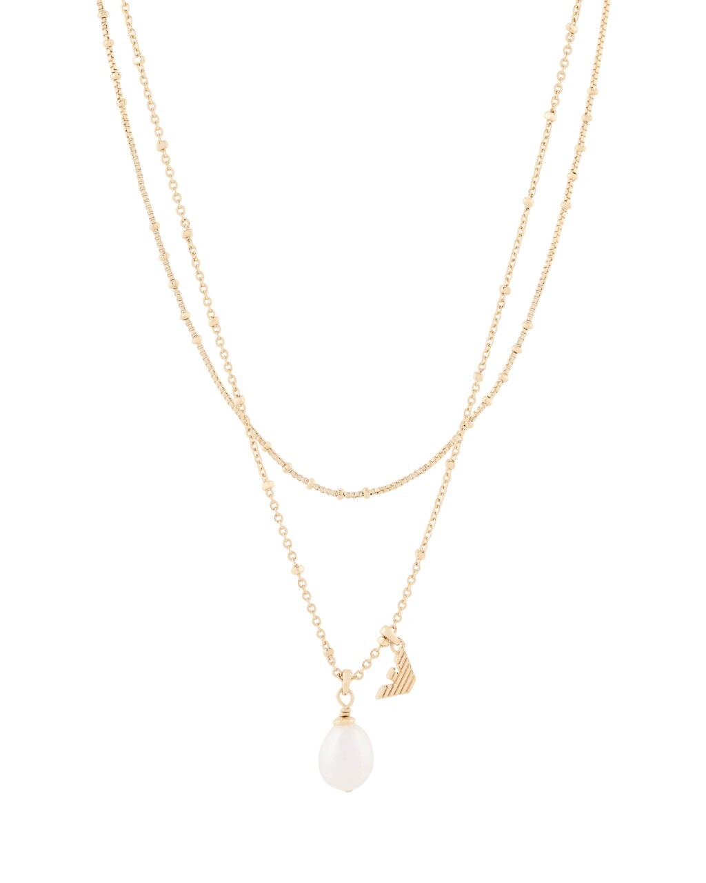 Emporio Armani Módny pozlátený náhrdelník EGS3273710