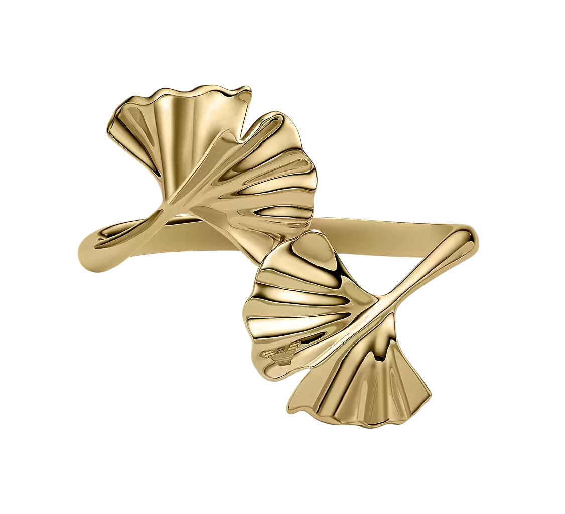 Emporio Armani Dizajnový pevný pozlátený náramok EGS3259710