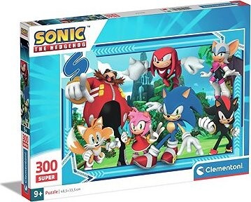 CLEMENTONI Puzzle Sonic 300 dielikov