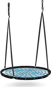 Neo-Sport Houpačka Čapí hnízdo NS-104, 120 cm, černo-modrá