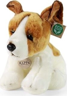 RAPPA Plyšový pes jack russell teriér sedící 30 cm, Eco-Friendly
