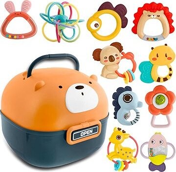 Ricokids Chrastítka v krabici RK-738, 10 ks