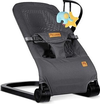 Nukido NK-52 houpací křeslo s hračkami, šedé