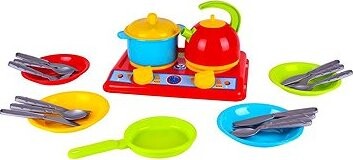 Mikrotrading Sada nádobí 22 ks s vařičem v síťce