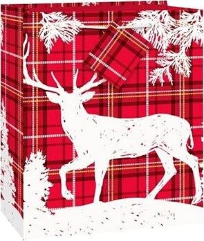 Vianočná darčeková taška – Vianoce – 18 × 22,5 × 10 cm