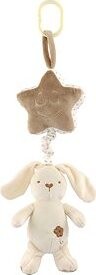 Teddies Zajac s hviezdou, záves na postieľku, naťahovací hrací strojček