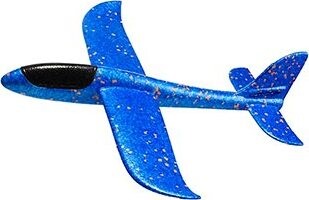 FOXGLIDER detské hádzacie lietadlo – hádzadlo modré 48 cm