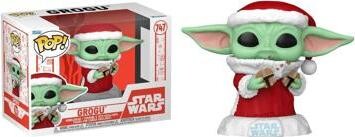Funko Pop! Star Wars The Mandalorian Holiday Grogu 747