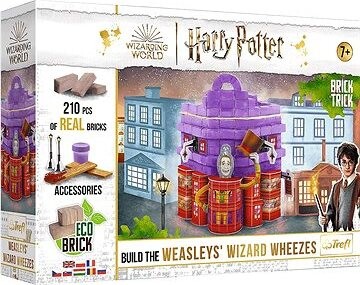 Trefl Brick Trick Harry Potter: Weasleyho kouzelnické žertíky M 210 dílů