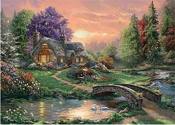 Schmidt Puzzle Útočisko mojej lásky 1000 dielikov