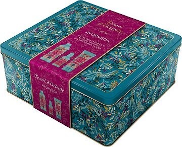 TESORI D'ORIENTE Ayurveda Set v hranatej dóze 850 ml mix variant