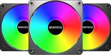 Montech GF120R V2 ARGB 3 in 1 Pack Black