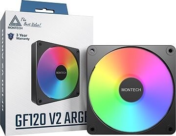 Montech GF120 V2 ARGB Black