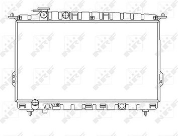 NRF Chladič, chladenie motora 53642
