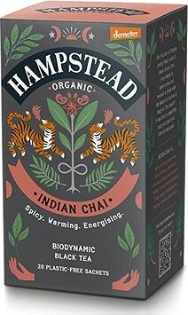 Hampstead Tea BIO Čierny čaj Chai s orientálnym korením 20 ks