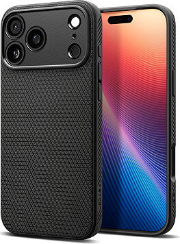 Spigen Liquid Air Matte Black iPhone 17 Pro Max