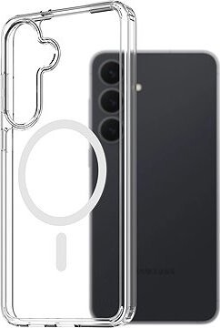 AlzaGuard Crystal Clear TPU Case Compatible with Magsafe pre Samsung Galaxy S25 FE