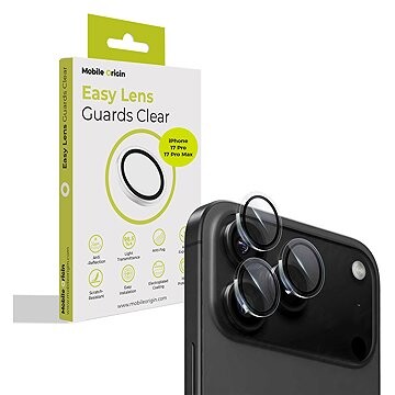 Mobile Origin Easy Lens Guards, clear - iPhone 17 Pro / 17 Pro Max