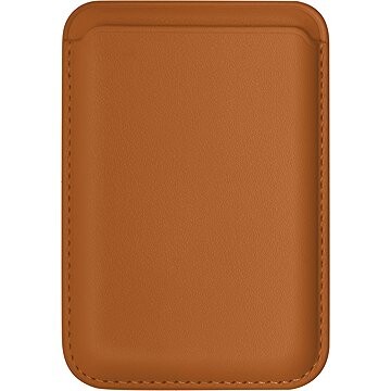 AlzaGuard PU Leather Card Wallet Compatible with Magsafe – horčicovo žltá