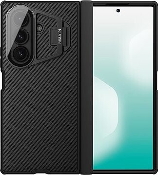 Nillkin CamShield Prop Magnetic (Transparent Lens) Zadný Kryt pre Samsung Galaxy Z Fold 7 Black