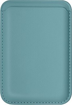 AlzaGuard PU Leather Card Wallet Compatible with Magsafe – nebovo modrá