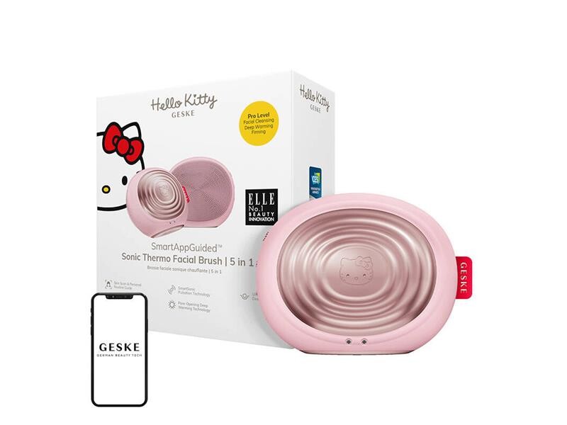 GESKE Hello Kitty 5v1 Sonic Thermal Face Brush