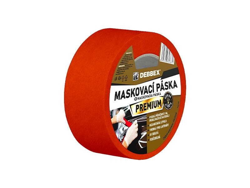 DEBBEX 100°C maskovacia páska Premium 50mmx50m