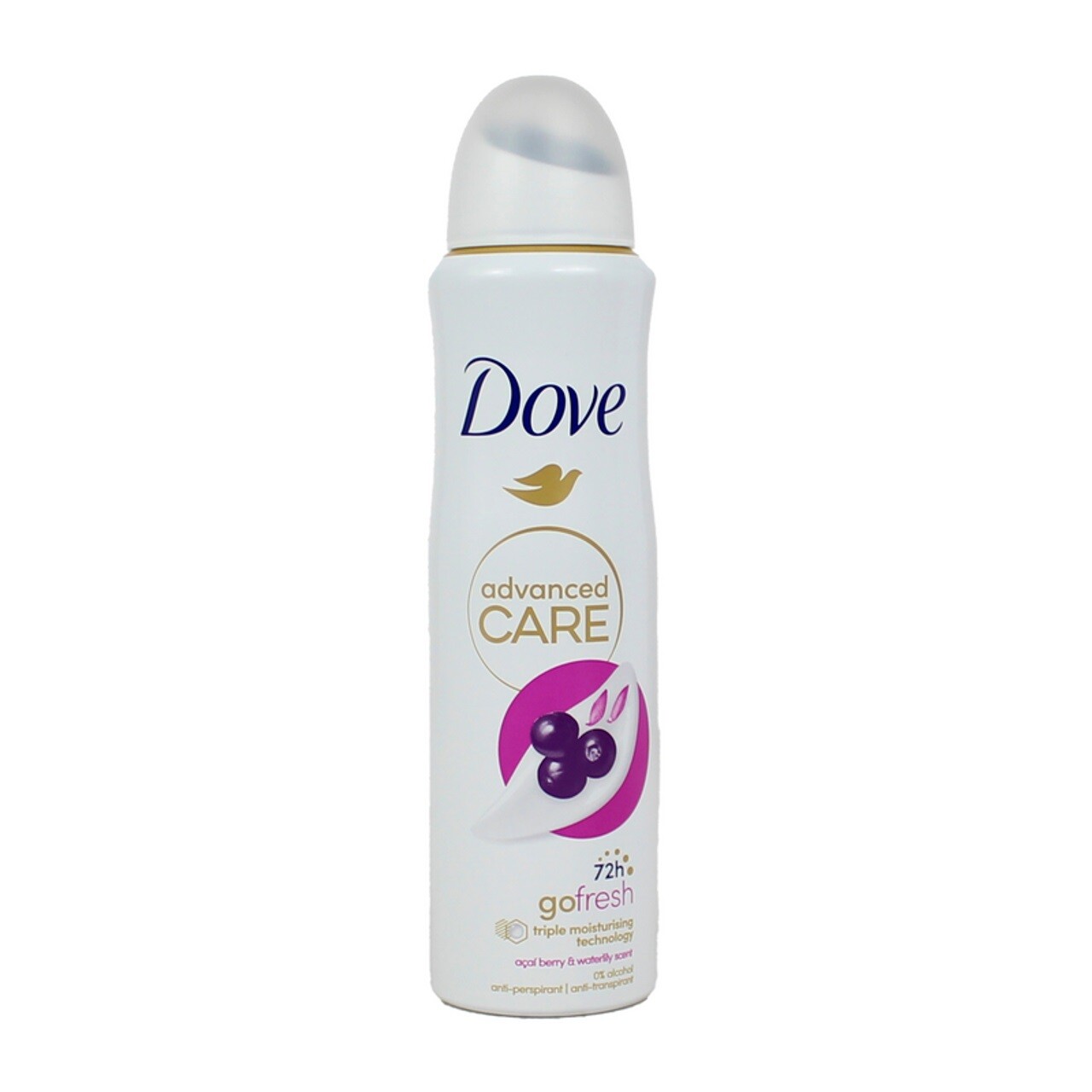 Dove  Advanced Carei Acai & waterlily  Antiperspirant 150 ml