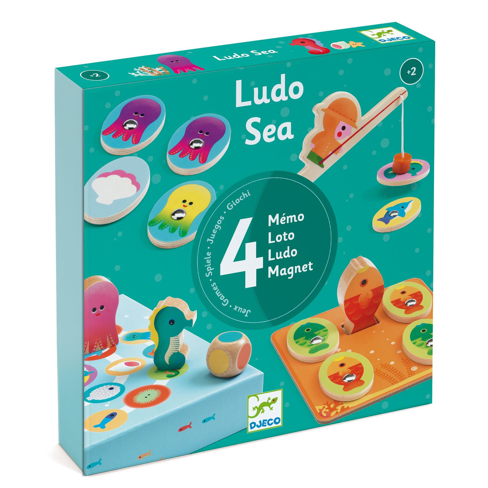 Ludo Sea – súprava 4 hier (v mori)