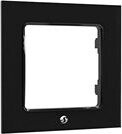 Shelly Rámček pre spínač WS, čierny, (80 mm × 80 mm × 10 mm)