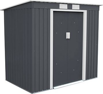 ROJAPLAST Domček záhradný S2001A, sivý 176 × 201 × 121 cm