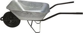 J.A.D. TOOLS Fúrik stavebný 80 l nafukovací, pozinkovaná ťahaná korba 100 kg