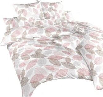 Dadka flanel Jeseň hnedé 140 × 200, 70 × 90 cm