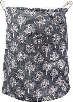 TEXTILOMANIE Koš na hračky a prádlo VERA, šedý