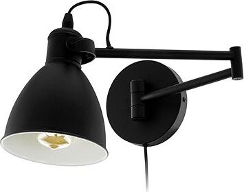 Eglo – Nástenné svietidlo 1× E27/10 W/230 V