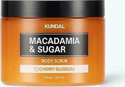 KUNDAL Macadamia & Sugar Body Scrub Cherry Blossom 550 ml