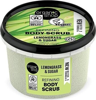 ORGANIC SHOP Citrónová tráva a cukor 250 ml