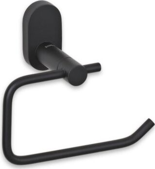 KELA Držák KELA Toaletního papíru Alessio nerez 18 / 10 černý 14,5 × 7,5 × 12,5 cm