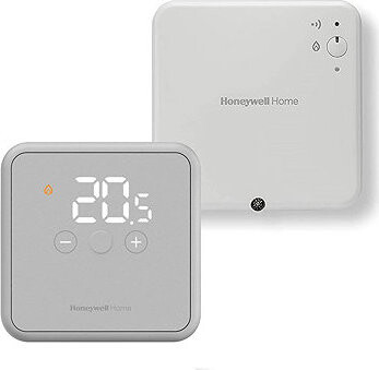 Honeywell Home YT42BRFT22, bezdrôtový termostat DT4R sivý + spínacia jednotka R9H