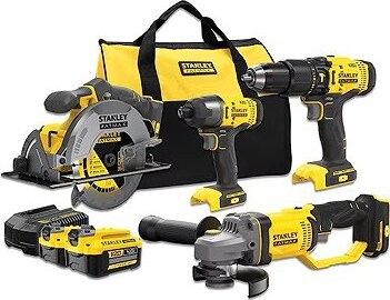 STANLEY FATMAX Súprava AKU náradia 18V s taškou SFMCK469M2-QW (2× 4 Ah)